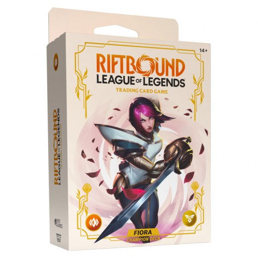 Riftbound: League of Legends TCG - Spiritforged Fiora Champion Deck ryhmässä SEURAPELIT / Korttipelit @ Spelexperten (RB02PD02EN)
