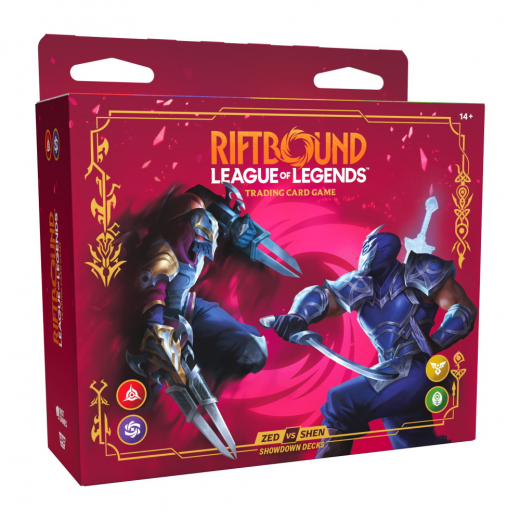 Riftbound: League of Legends TCG - Vendetta Showdown Decks: Zed vs Shen ryhmässä SEURAPELIT / Korttipelit @ Spelexperten (RB04SD01EN)