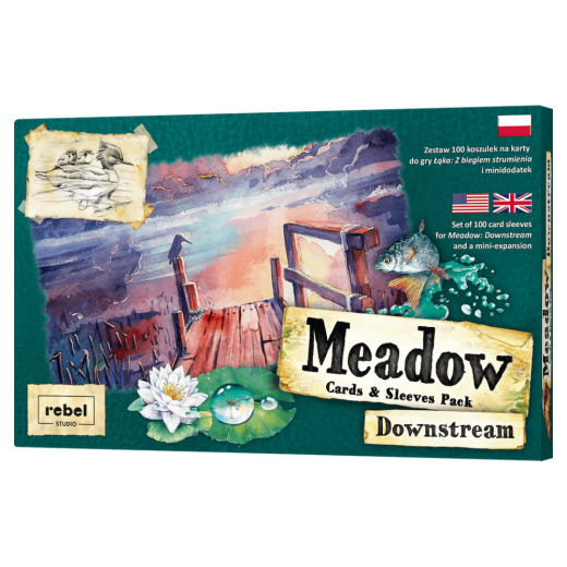 Meadow: Downstream - Cards & Sleeves Pack (Exp.) ryhmässä SEURAPELIT / Lisäosat @ Spelexperten (REB15812)
