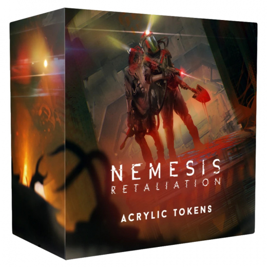 Nemesis: Retaliation - Acrylic Tokens Add-ons (Exp.) ryhmässä SEURAPELIT / Lisäosat @ Spelexperten (REB73814)