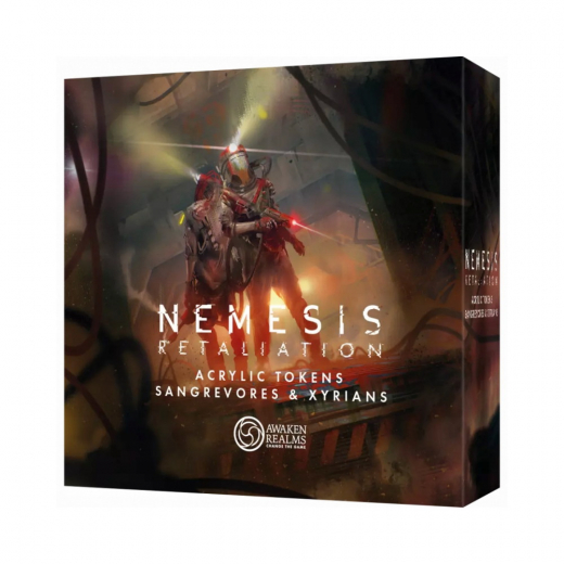 Nemesis: Retaliation - Acrylic Tokens Add-ons (Exp.) ryhmässä SEURAPELIT / Lisäosat @ Spelexperten (REB73814)