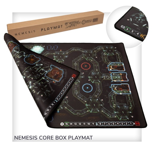 Nemesis: Play Mat (Exp.) ryhmässä SEURAPELIT / Tarvikkeet / Muut @ Spelexperten (REB99431)