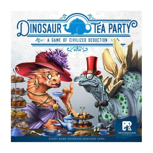 Dinosaur Tea Party ryhmässä SEURAPELIT / Korttipelit @ Spelexperten (REO9005)