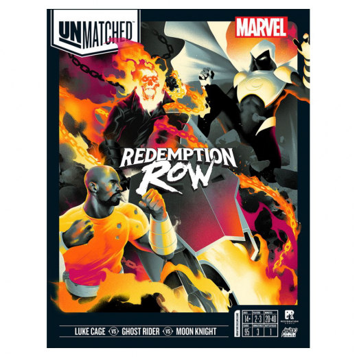Unmatched: Marvel - Redemption Row ryhmässä SEURAPELIT / Strategiapelit @ Spelexperten (REO9308)