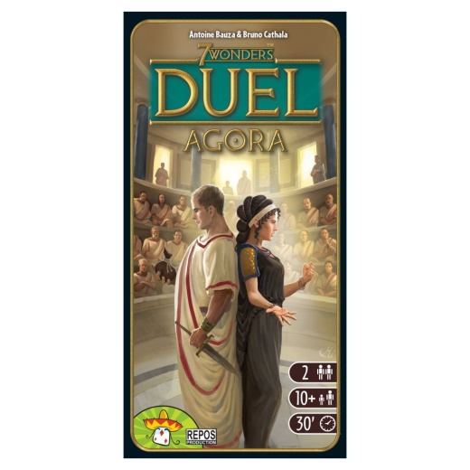 7 Wonders Duel: Agora (Exp.) (Eng) ryhmässä SEURAPELIT / Lisäosat @ Spelexperten (REP7DAGMU01)