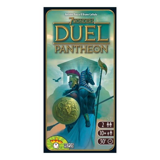 7 Wonders Duel: Pantheon (Exp.) (Eng) ryhmässä SEURAPELIT / Lisäosat @ Spelexperten (REP7DPAMU01)