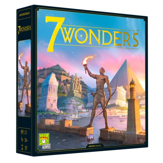 7 Wonders (Eng) ryhmässä SEURAPELIT / Strategiapelit @ Spelexperten (REP7WUS02)