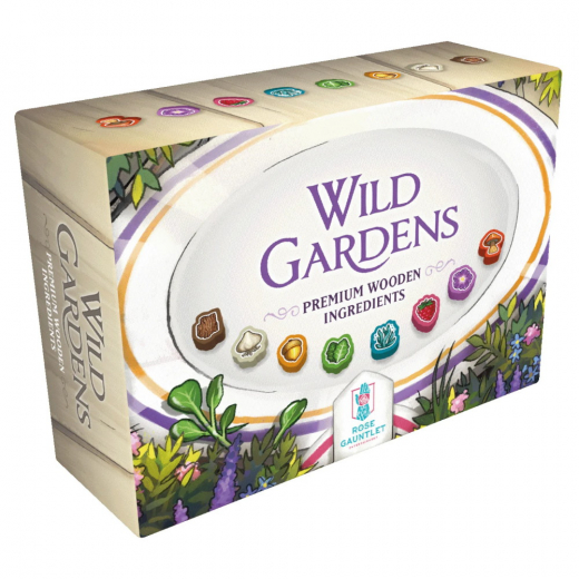 Wild Gardens: Premium Wooden Ingredients (Exp.) ryhmässä SEURAPELIT / Tarvikkeet / Muut @ Spelexperten (RGB03002)