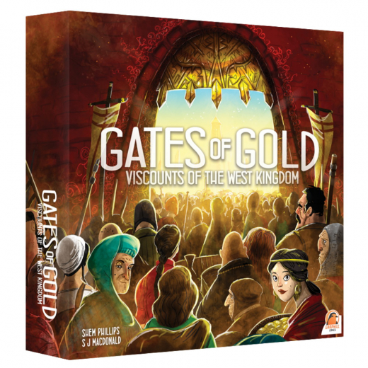 Viscounts of the West Kingdom: Gates of Gold (Exp.) ryhmässä SEURAPELIT / Lisäosat @ Spelexperten (RGD02256)