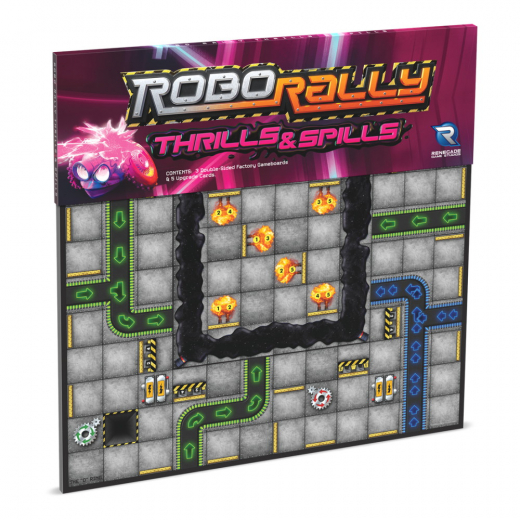 Robo Rally: Thrills & Spills (Exp.) ryhmässä SEURAPELIT @ Spelexperten (RGD02636)