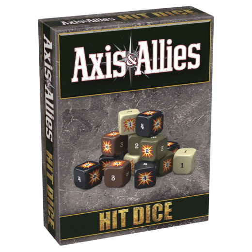 Axis & Allies: Hit Dice (Exp.) ryhmässä SEURAPELIT / Tarvikkeet / Dice & Accessories @ Spelexperten (RGD02690)