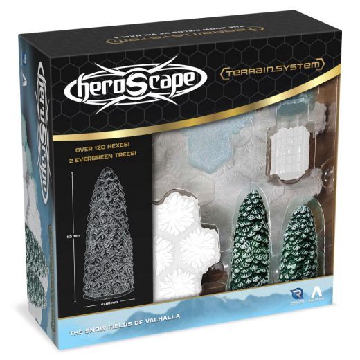 Heroscape: The Snow Fields of Valhalla Terrain (Exp.) ryhmässä SEURAPELIT / Lisäosat @ Spelexperten (RGD02759)