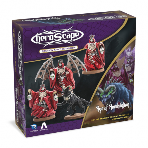 Heroscape: Boiling Tension - Revnan Acolytes & Grave Grim Army Expansion ryhmässä SEURAPELIT / Lisäosat @ Spelexperten (RGD02794)