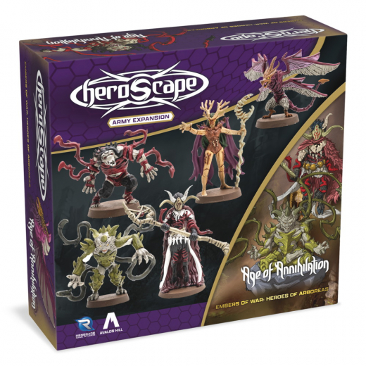 Heroscape: Embers of War - Heroes of Aboreas Army Expansion ryhmässä SEURAPELIT / Strategiapelit @ Spelexperten (RGD02837)