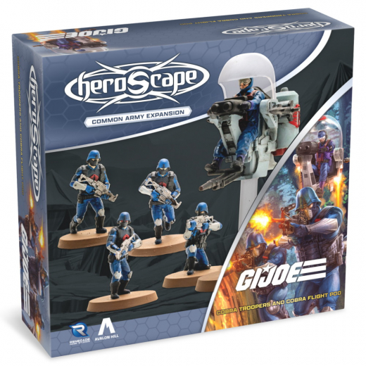 Heroscape: G.I. JOE - COBRA Troopers & Flight Pod Common Army Expansion ryhmässä SEURAPELIT / Pelisarjat / Heroscape @ Spelexperten (RGD02882)