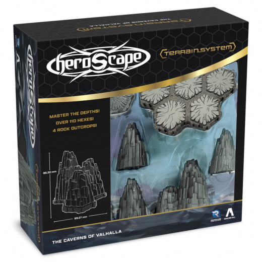 Heroscape: The Caverns of Valhalla Terrain (Exp.) ryhmässä SEURAPELIT / Lisäosat @ Spelexperten (RGD02884)