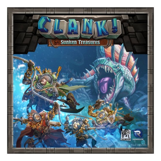 Clank!: Sunken Treasures (Exp.) ryhmässä SEURAPELIT / Lisäosat @ Spelexperten (RGD0569)
