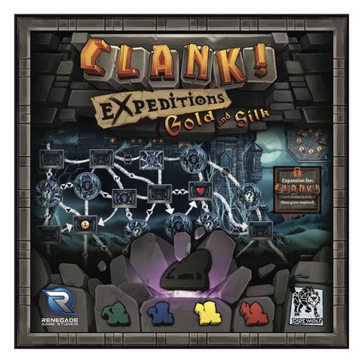 Clank!: Gold and Silk (Exp.) ryhmässä SEURAPELIT / Lisäosat @ Spelexperten (RGD0841)