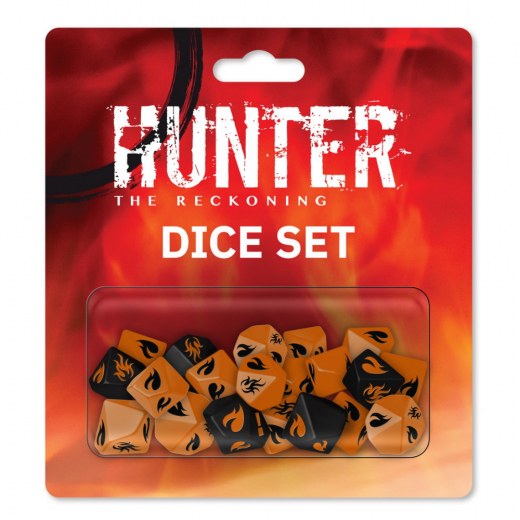 Hunter: The Reckoning RPG - Dice Set ryhmässä SEURAPELIT / Tarvikkeet / Dice & Accessories @ Spelexperten (RGS02488)
