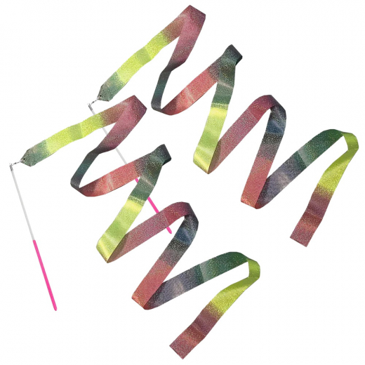 Voimistelunauhat Sekoitettu Väri 2 kpl ryhmässä ULKOPELIT / Muut @ Spelexperten (RIBBON-MIX)