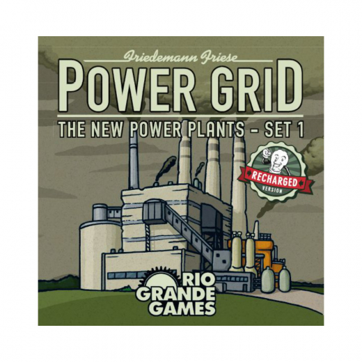 Power Grid Recharged: New Power Plant - Set 1 (Exp.) ryhmässä SEURAPELIT / Lisäosat @ Spelexperten (RIO604)