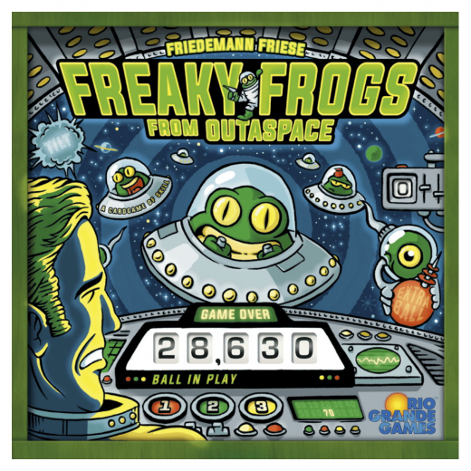 Freaky Frogs From Outaspace ryhmässä SEURAPELIT / Korttipelit @ Spelexperten (RIO655)