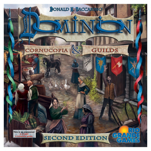 Dominion: Guilds & Cornucopia (Exp.) ryhmässä SEURAPELIT / Lisäosat @ Spelexperten (RIO665)