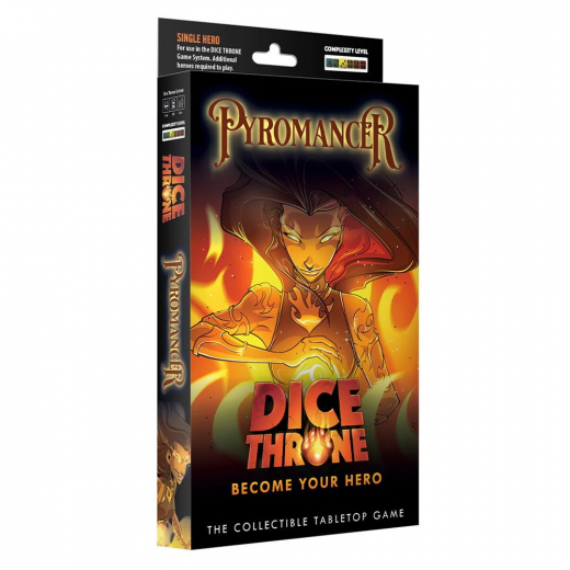 Dice Throne: Pyromancer Hero Pack ryhmässä SEURAPELIT / Strategiapelit @ Spelexperten (ROX1403)