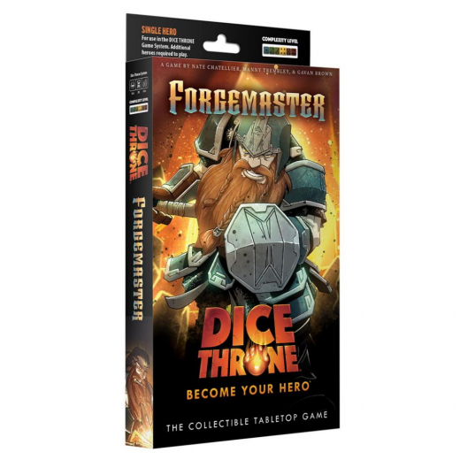 Dice Throne: Forgemaster Hero Pack ryhmässä SEURAPELIT / Strategiapelit @ Spelexperten (ROX1424)