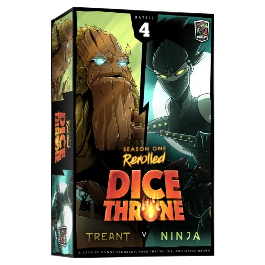 Dice Throne: Season One ReRolled - Treant V Ninja ryhmässä SEURAPELIT / Strategiapelit @ Spelexperten (ROX639)