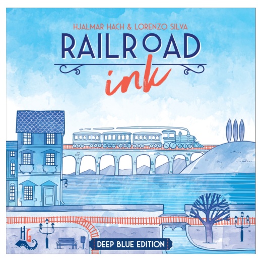 Railroad Ink: Deep Blue Edition (FI) ryhmässä  @ Spelexperten (RRIB09SCA)