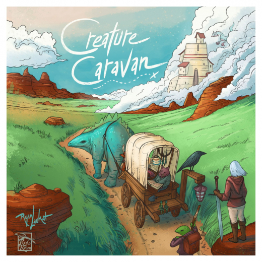 Creature Caravan ryhmässä SEURAPELIT / Korttipelit @ Spelexperten (RVM033)