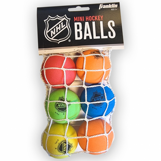 NHL Mini Balls 6-pc ryhmässä ULKOPELIT / Hockey @ Spelexperten (S-12401)