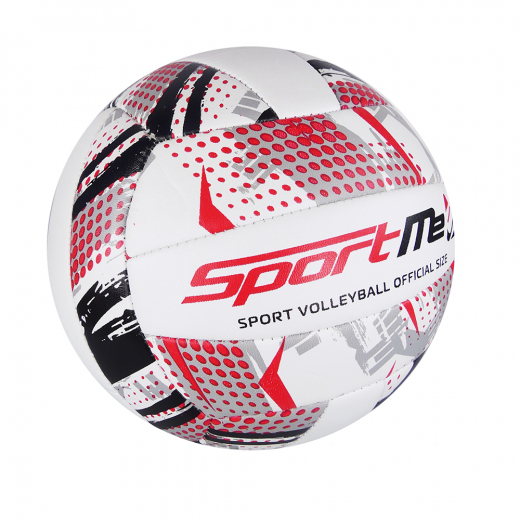 SportME Volleyboll Valkoinen / Punainen / Musta ryhmässä ULKOPELIT / Lentopallo @ Spelexperten (S-4608)