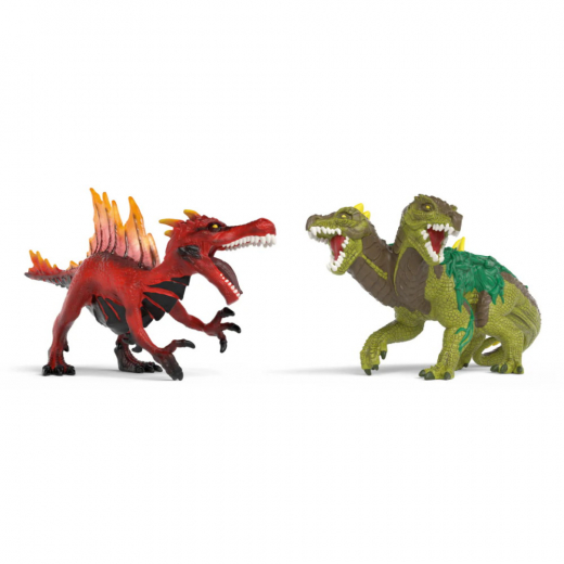 Schleich Fire Saurian vs. Jungle Lizard ryhmässä LELUT / Figuurit ja leikkisarjat / Schleich @ Spelexperten (S-70834)