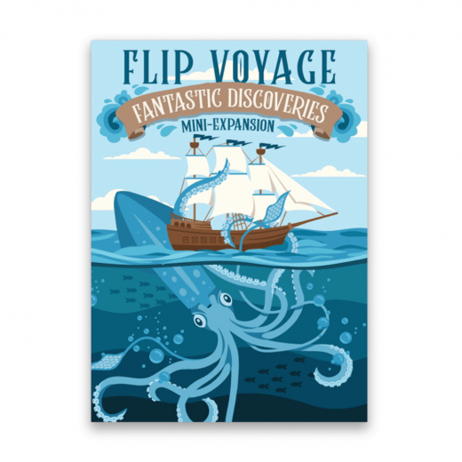 Flip Voyage: Fantastic Discoveries Mini-Expansion ryhmässä SEURAPELIT / Strategiapelit @ Spelexperten (SASWSG8925)