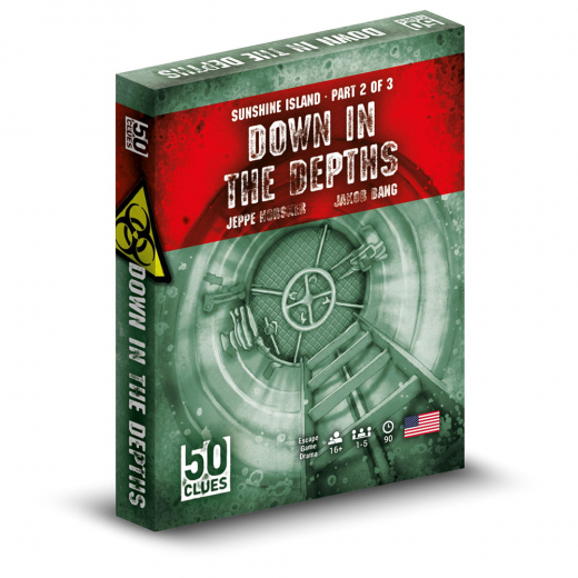 50 Clues: Down in the Depths - Sunshine Island 2 of 3 (EN) ryhmässä SEURAPELIT / Strategiapelit @ Spelexperten (SBDK00042)