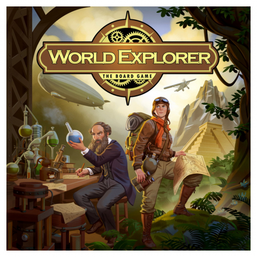 World Explorer: The Boardgame ryhmässä SEURAPELIT / Perhepelit @ Spelexperten (SBDK00189)