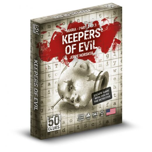 50 Clues: Keepers of Evil - Maria 3 of 3 (EN) ryhmässä SEURAPELIT / Strategiapelit @ Spelexperten (SBDK0025)