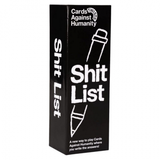 Cards Against Humanity: Twists - Shit List ryhmässä SEURAPELIT / Pelisarjat / Cards Against Humanity @ Spelexperten (SBDK2189)
