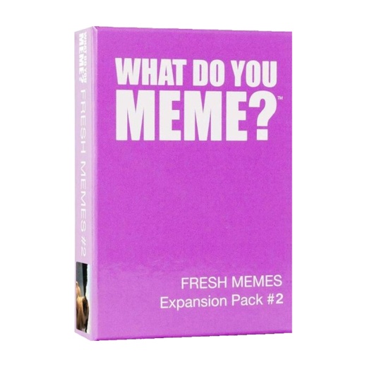 What Do You Meme?: Fresh Memes Expansion Pack #2 ryhmässä SEURAPELIT / Lisäosat @ Spelexperten (SBDK3015)