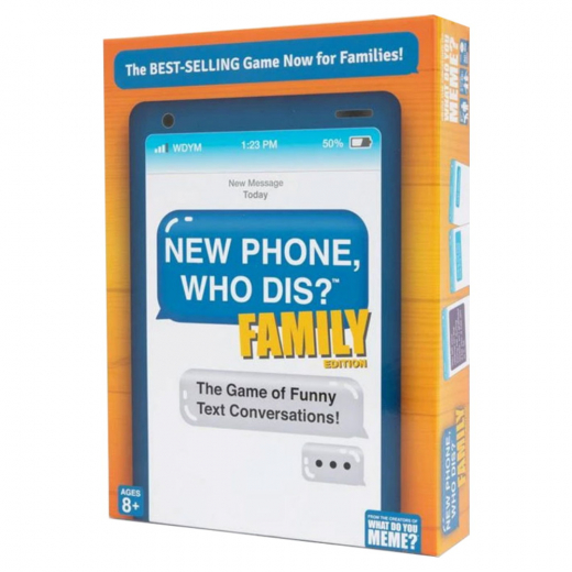 New Phone, Who Dis? Family Edition ryhmässä SEURAPELIT / Juhlapelit @ Spelexperten (SBDK3095)