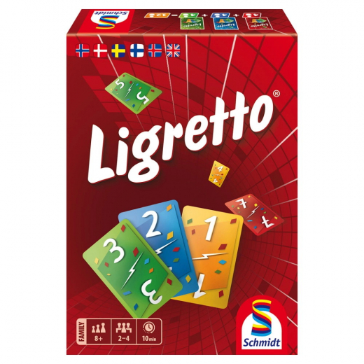 Ligretto, Punainen ryhmässä SEURAPELIT / Korttipelit @ Spelexperten (SCH1311)