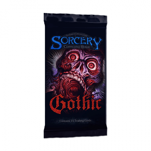 Sorcery: Contested Realm - Gothic Booster Pack ryhmässä Tulevat julkaisut @ Spelexperten (SCRGT3-BOS)