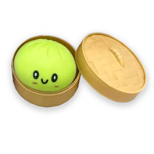 Dumpling Squishy Color 8,5 cm ryhmässä LELUT / Fidgets @ Spelexperten (SD007)