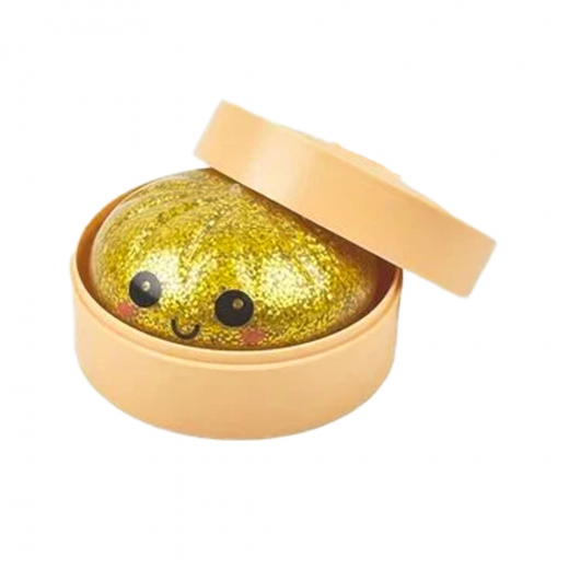 Dumpling Squishy Glitter 8,5 cm ryhmässä LELUT / Fidgets @ Spelexperten (SD008)