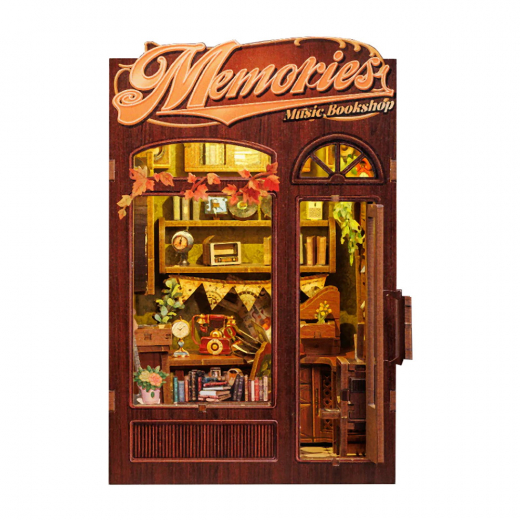 CuteBee Book Nook - Memories Music Bookshop ryhmässä PALAPELIT / Mallirakennus @ Spelexperten (SD04)