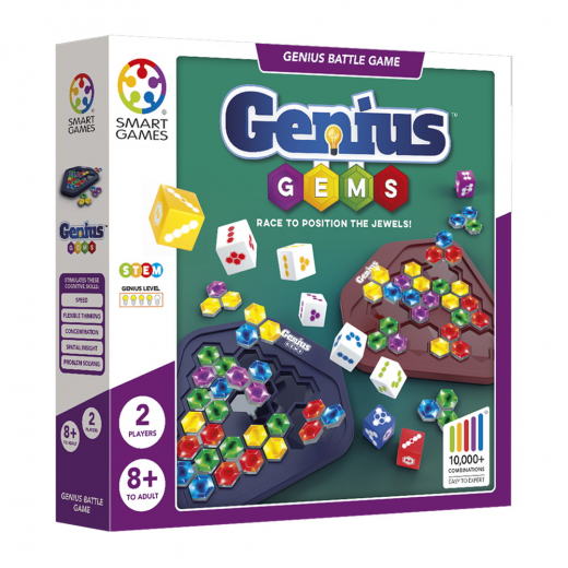 Genius Gems (FI) ryhmässä SEURAPELIT / Perhepelit @ Spelexperten (SG2539)