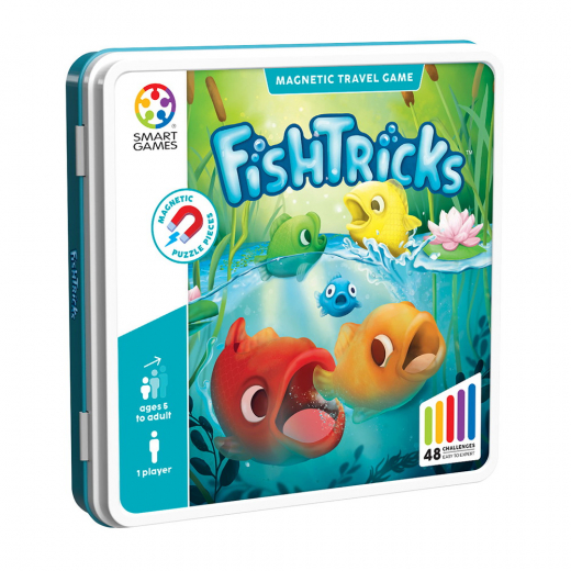 FishTricks Magnetic Travel Game ryhmässä SEURAPELIT / Pulmia & puuhaa @ Spelexperten (SG2653)