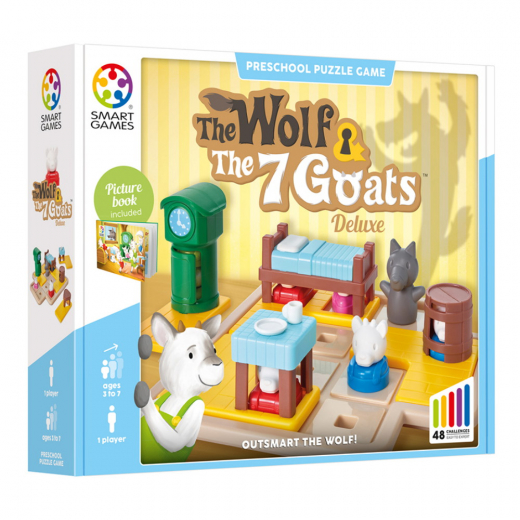 The Wolf & The Seven Goats (FI) ryhmässä SEURAPELIT / Lastenpelit @ Spelexperten (SG2669)